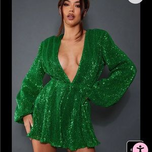 SOLD OUT sequin romper from Pretty Little Thing